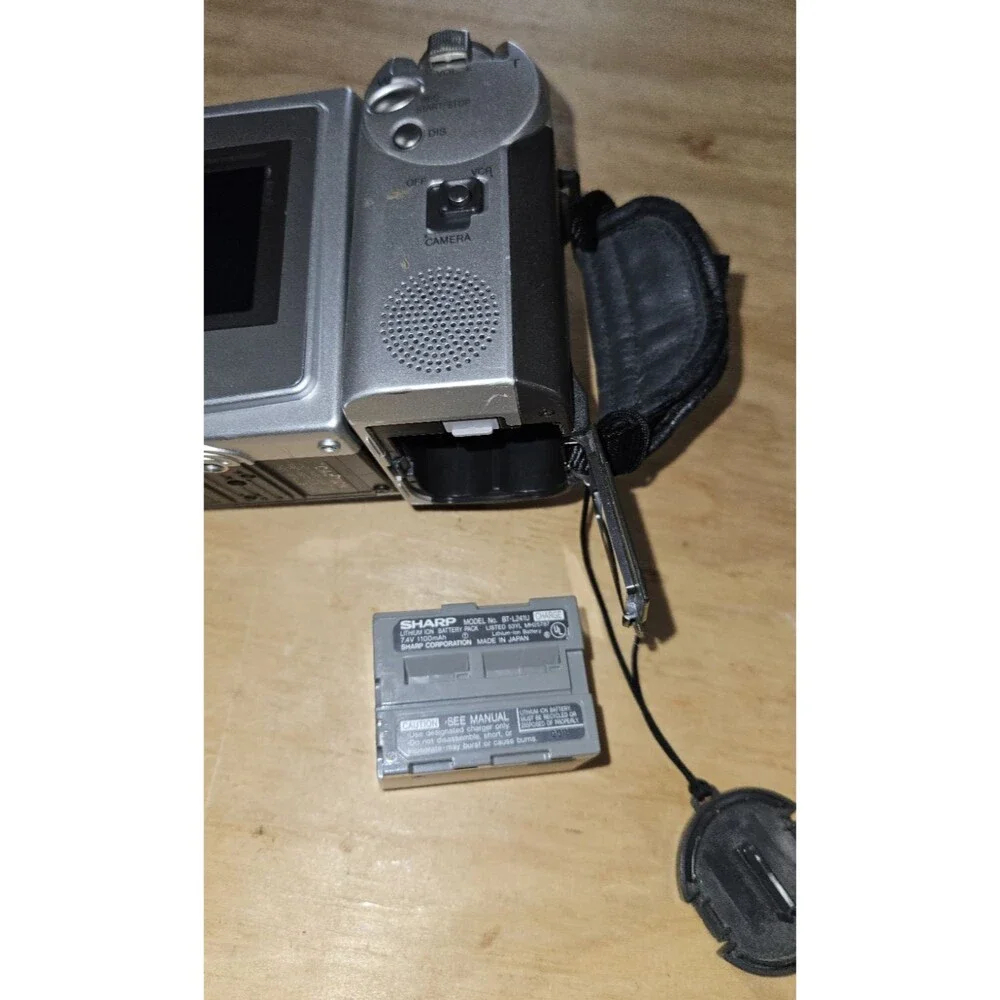 Sharp VL-H870U 8mm Video 8 Camcorder VCR Camera Viewcam w/ REMOTE TESTED cords